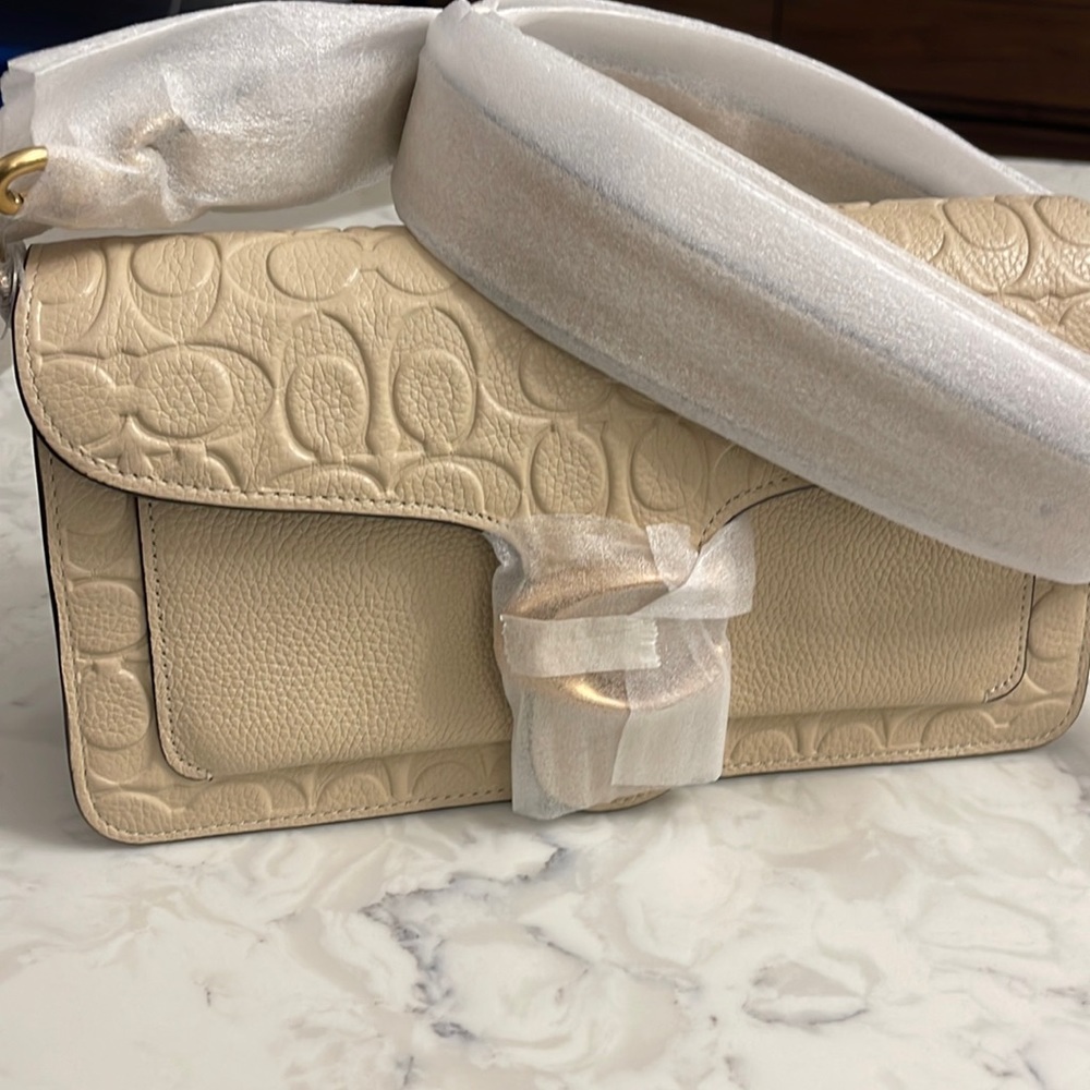 Coach natural tabby bag